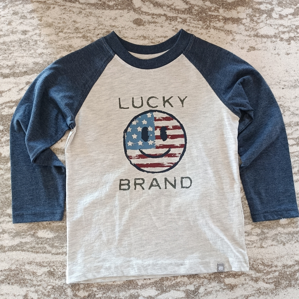 Lucky Brand Child's Long Sleeve T-Shirt NEW Size 3T